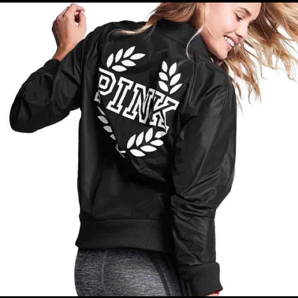 Victoria Secrets Pink bomber jacket